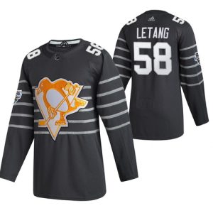 2020 NHL All Star Pittsburgh Penguins Trikot Kris Letang Grau